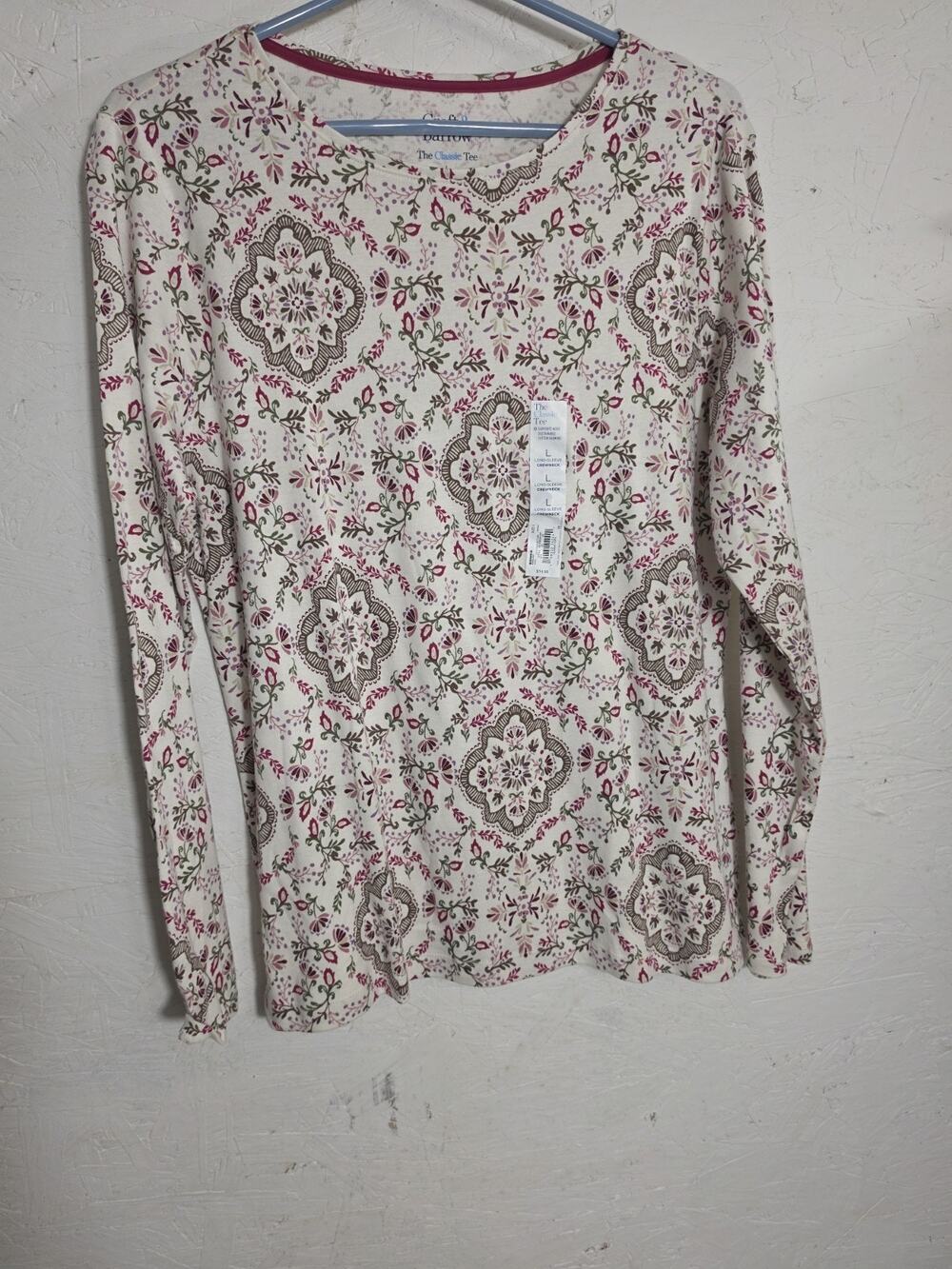 Croft And Barrow.multicilor Women's Blouse Large NWT